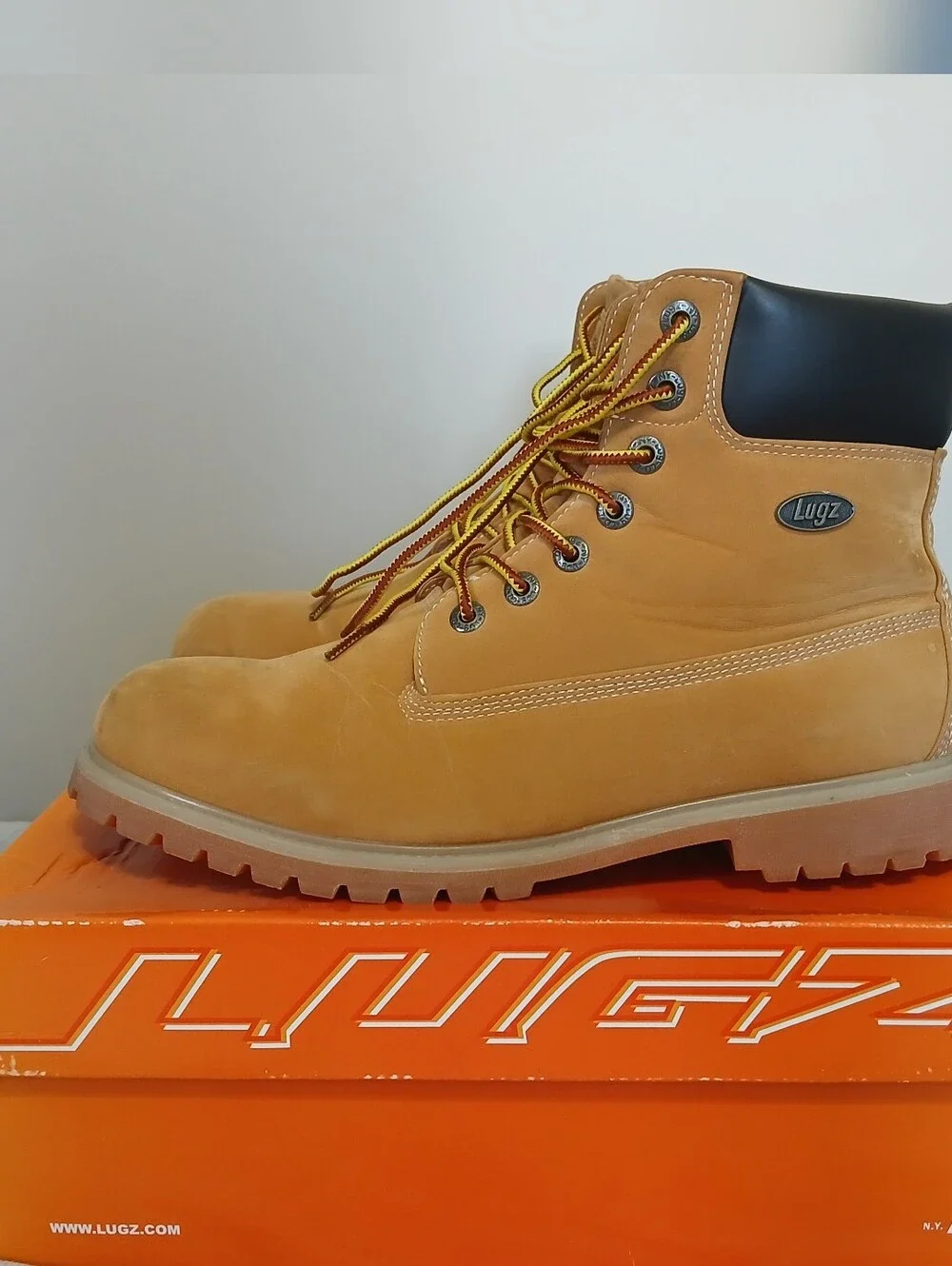Lugz Men’s Golden Wheat WR Boots